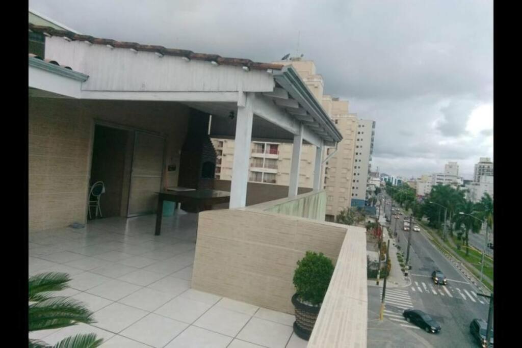 Cobertura Enorme Com Varanda E Churrasqueira Guarujá Exteriér fotografie